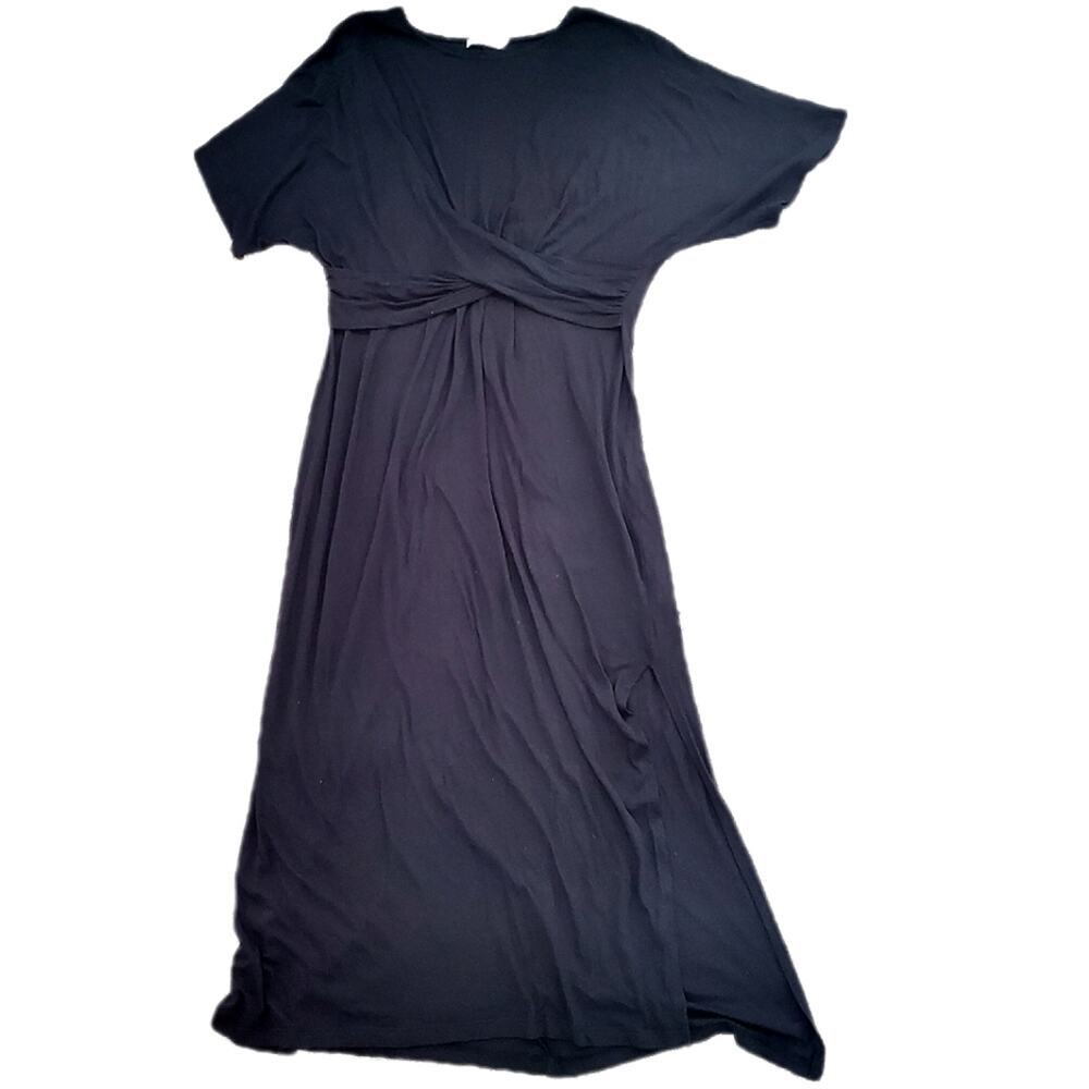 Farrow Twist front Jersey T Shirt maxi Dress L Large